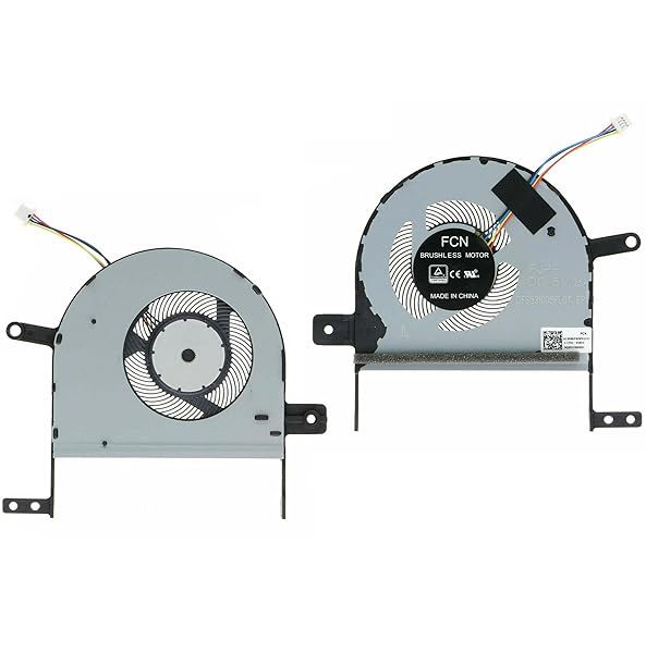 Fleshy Leaf CPU Cooling Fan Replacement for Asus S15, S510, F510, X510 Series - DFS531005PL0T 4pin