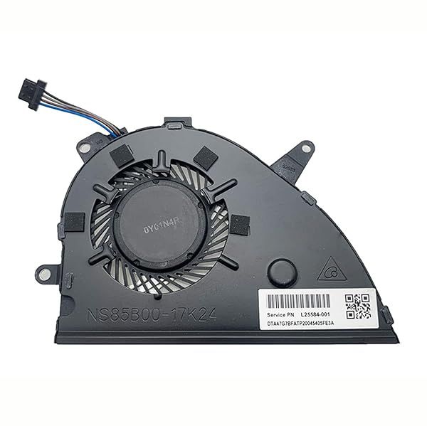 Fleshy Leaf CPU Cooling Fan Replacement for HP Pavilion 15-CW, 15-CS Series - TPN-Q210, L25584-001