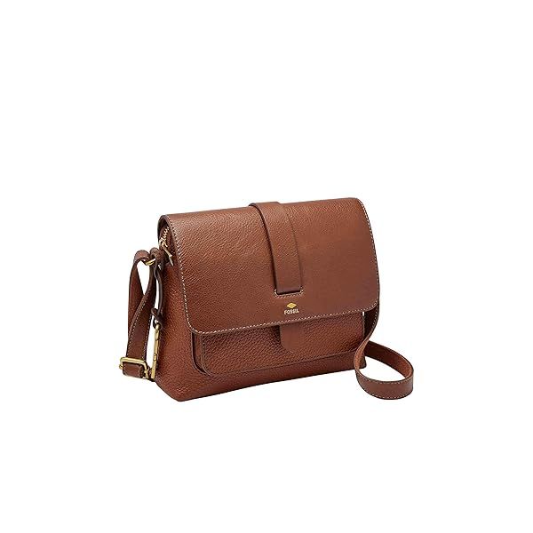 Shop Fossil Kinley Small Crossbody Bag in Brown - Stylish & Versatile One Size Accessory