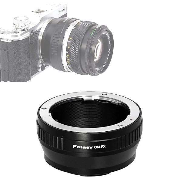 Fotasy OM Lens to Fuji X Adapter: Olympus OM to X Mount for Fujifilm X-Mount Cameras