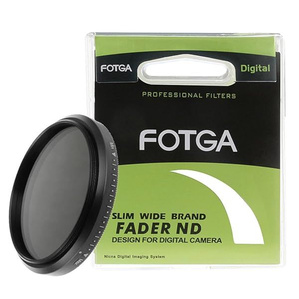 Fotga 82mm Slim Fader Variable ND Filter: Adjustable ND2 to ND400 for Perfect Photography