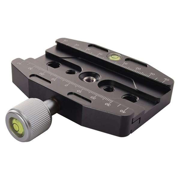 Fotoconic CL-90N Quick Release Clamp: Arca Swiss Plate for Tripods & Monopods - Durable Aluminum Alloy