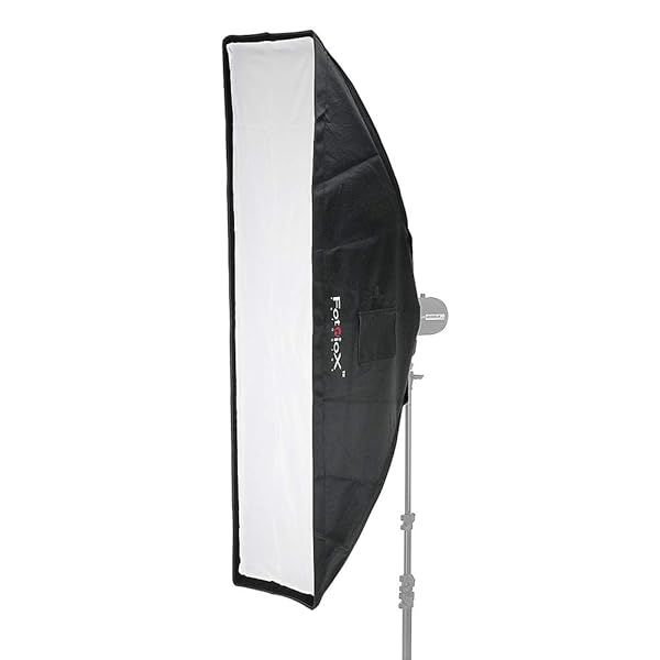 Fotodiox Pro 12x56 Softbox for Strobe Flash - Compatible with Broncolor & Visatec | Soft Diffuser & Speedring Included