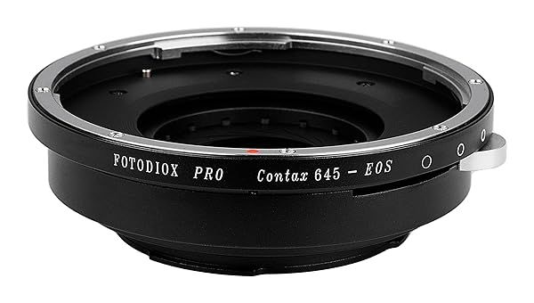 Fotodiox Pro IRIS Lens Mount Adapter: Contax 645 to Canon EOS EF/EF-S Compatibility