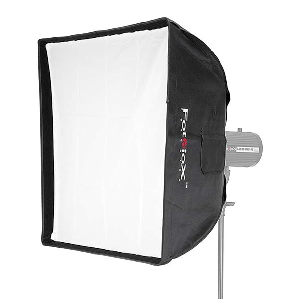 Fotodiox Pro 24x24 Softbox with Speedring for Multiblitz Profilux Strobe Light - Perfect Lighting Solution