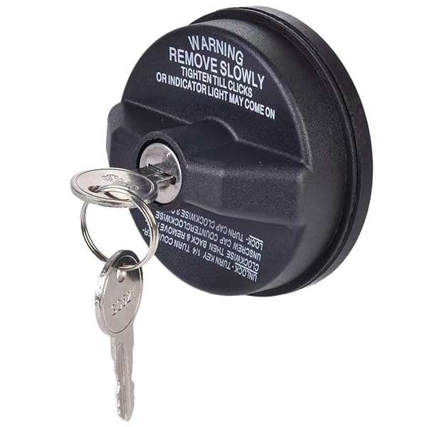 Locking Fuel Tank Filler Cap for 1999-2016 Toyota & Chevy Models - Secure Gas Cap with Key for 4Runner, Avalon, Camry, Colorado, Cruze