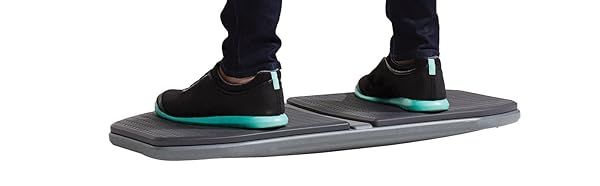 Boost Focus & Comfort with Gaiam Evolve Balance Board - Anti-Fatigue Wobble Board for Home & Office Use