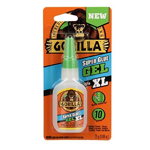 Buy Gorilla Super Glue Gel XL 25g - Clear Adhesive for Strong, Fast Bonding | Pack of 1