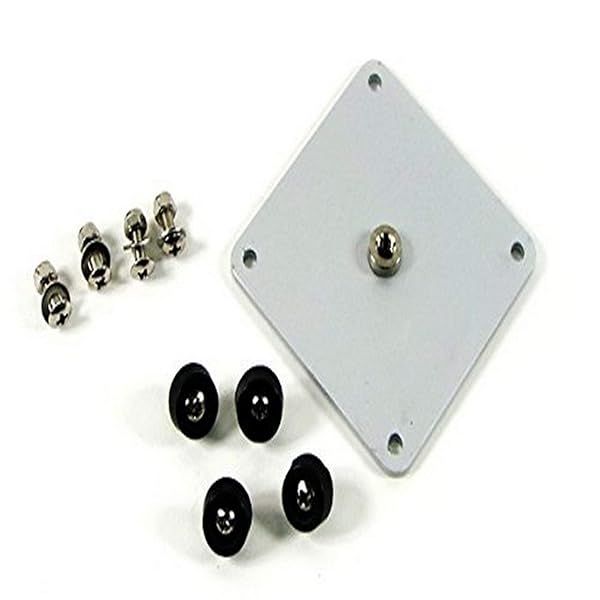 Guerrilla Painter Tripod Mount & Rubber Feet Set (901SS) - Durable Silver Accessory for Artists