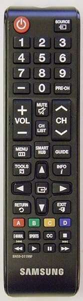 Samsung BN59-01199F Remote Control for UN60J6200AF & UN60JU6400F - HDTV Smart Controller