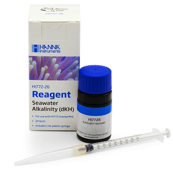 HI772-26 & HI755-26 Alkalinity Checker Reagent - 25 Tests by Hanna Instruments