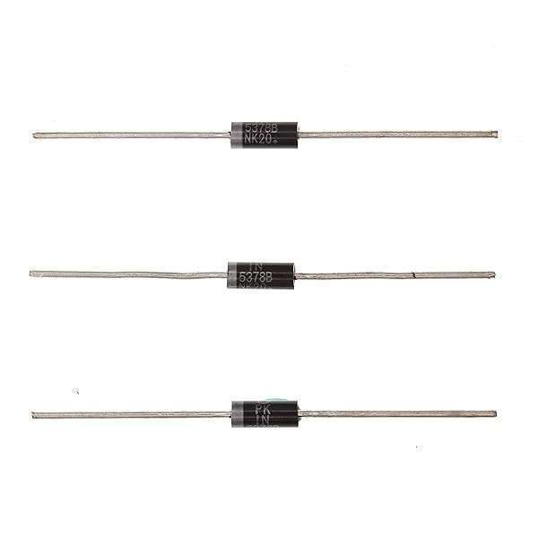 HUABAN 10PCS 1N5378B Power Zener Diode 5W 100V DO-15 - High-Quality Axial Diodes for Reliable Performance