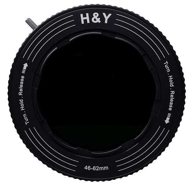 Buy H&Y RevoRing ND3-ND1000 & CPL Filter with 46-62mm Adapter - Enhance Your Photography!