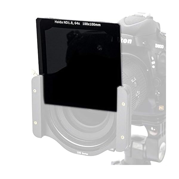 Haida ND64 100mm Square ND Filter ND1.8 - Cokin Z Compatible Optical Glass for Superior Photography