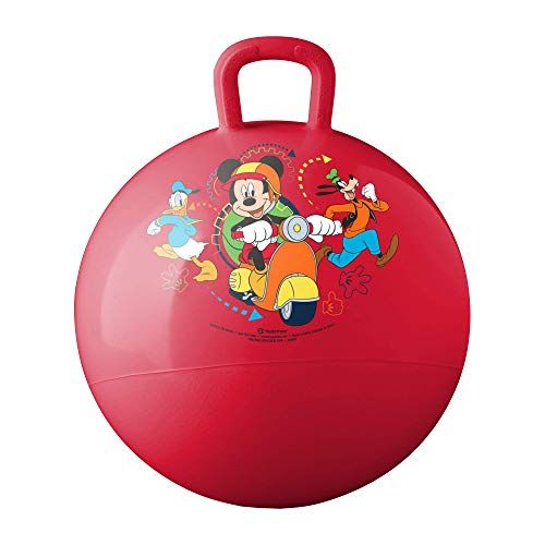 Shop Hedstrom Disney Mickey Mouse Hopper Ball - 15 Inch Red Hop Ball for Kids | Fun & Safe Bouncing Toy