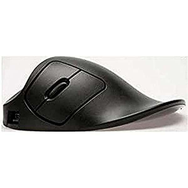 Hippus S2UB-LC Wireless Light Click Mouse - Right Hand, Small, Black | Ergonomic Design for Comfort