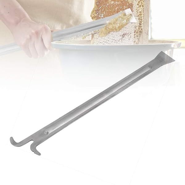 Stainless Steel Extra Long Hive Scraper Tool for Beekeeping | Essential Beekeeper Equipment & Supplies