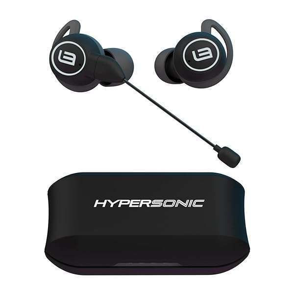 HyperSonic GAME: Ultimate In-Ear Gaming Headphones with Explosive Bass & 10-Hour Playtime - Waterproof & Noise Isolating!