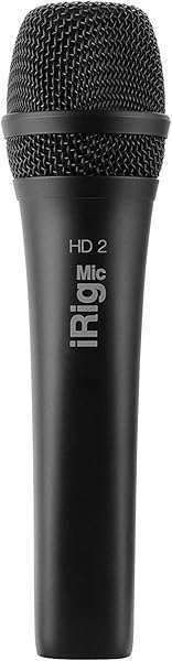 IK Multimedia iRig Mic HD 2: Best Handheld Digital Microphone for iPhone, iPad, Mac & PC