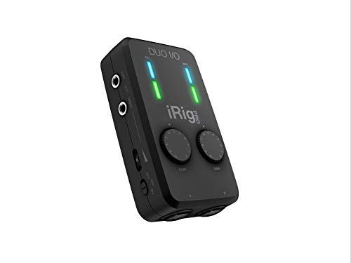 IK Multimedia iRig Pro Duo I/O: Ultimate USB Audio Interface for Music, Podcasting & Streaming