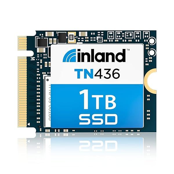 INLAND TN436 1TB M.2 2230 NVMe SSD for Gaming: Fast PCIe Gen 4.0 Storage for Steam Deck & Mini PCs