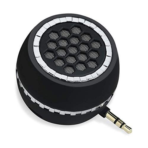 INTSUN Mini Portable Speaker: 3W Clear Bass Mobile Speaker with 3.5mm AUX for iPhone, iPad, Smartphone & Computer
