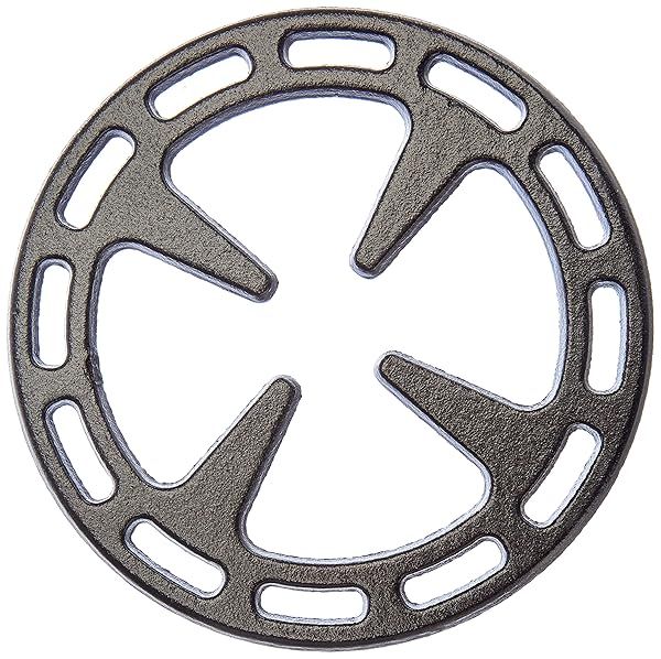 Ilsa Gas Ring Reducer 4.75-Inch - Durable Cast Iron in Black for Efficient Cooking