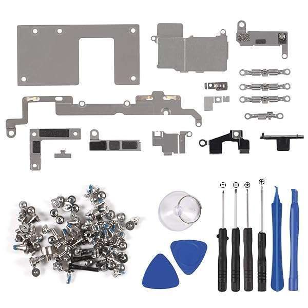 iPhone 11 Inner Parts Replacement Kits: Bracket, Screw Set & Repair Tools Included