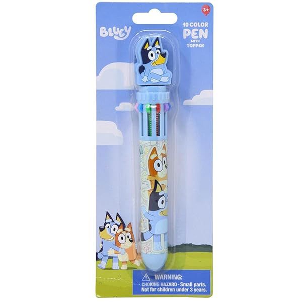 Shop Innovative Bluey 10-in-1 Multicolor Pen with Fun Topper - Perfect for Kids!