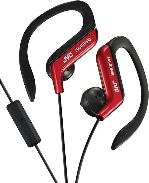 JVC HA-EBR80R Sports Clip Headphones Review: Best Red Earbuds for Active Lifestyle