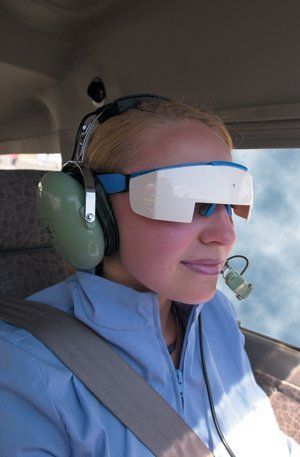 Jeppesen Shades IFR Flip-Up Training Glasses JS404311 - Enhance Your Flight Training Experience