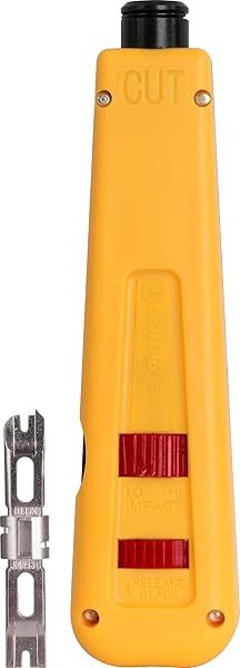 Jonard Tools EPD-914110: Manual Punchdown Tool with Steel 110 Blade for Efficient Punchdown Blocks