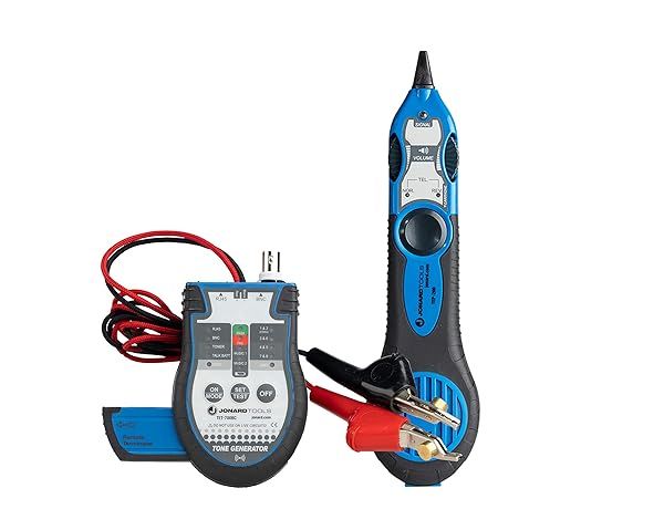 Jonard Tools TETP-901 Coax & Network Cable Tester Kit with ABN Clips - Fast & Accurate Testing