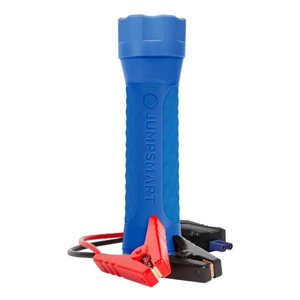 JumpSmart 10-in-1 Portable Vehicle Jump Starter & Power Bank - Essential Emergency Tool (Blue)
