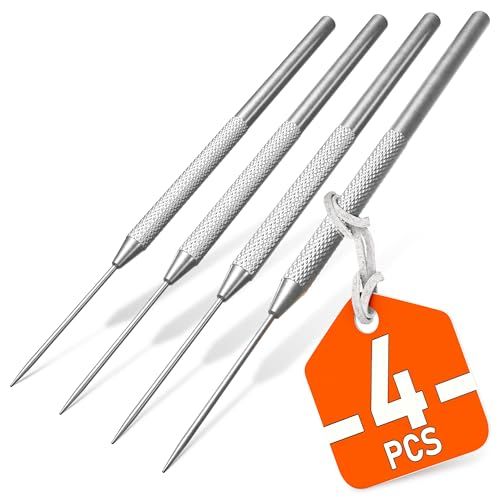 4Pcs KETAR Modeling Clay Sculpting Tools Set - Stainless Steel Wax Carving & Texture Art Tools for Pottery & Sculpting