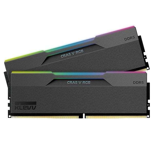 Buy KLEVV CRAS V RGB DDR5 32GB (2x16GB) 7600MHz Gaming RAM - XMP 3.0 & AMD Expo Ready