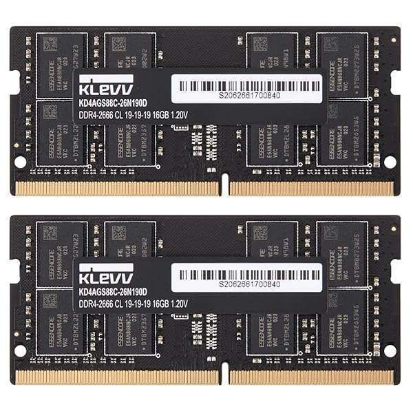 Buy KLEVV DDR4 32GB (2x16GB) 2666MHz SODIMM Laptop RAM - High Performance SK Hynix Chip