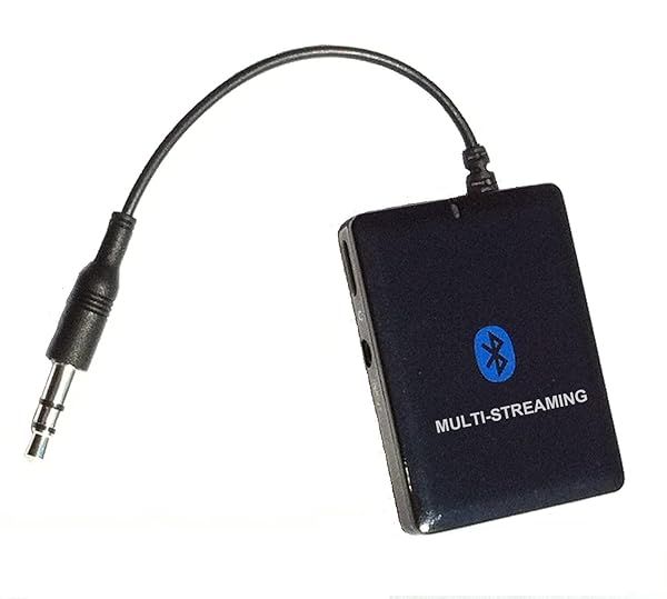 Buy KOKKIA A10m Black Bluetooth Transmitter/Splitter - Stream to 2 Devices, Compatible with iPod, iPhone, Tablets & More