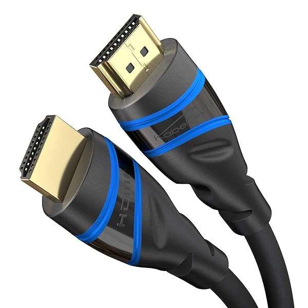 Buy KabelDirekt 10K & 8K HDMI 2.1b Cable - Ultra High Speed, 3ft, Certified for PC, PS5, Xbox, TV - Developed in Germany