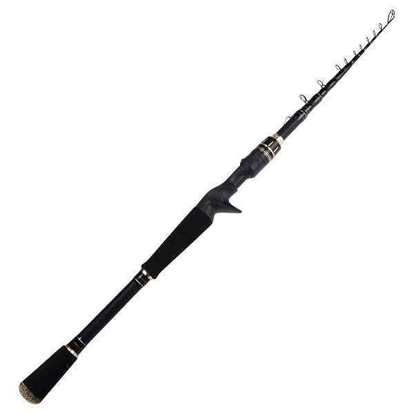 Top KastKing Blackhawk II 6ft 8in Telescopic Fishing Rod - Fast Action & M Power