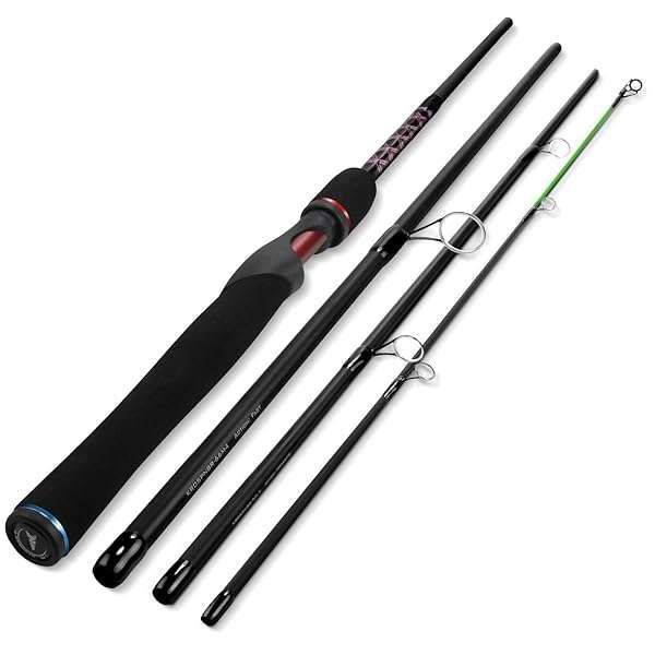 Shop KastKing Brutus 6ft Medium Spinning Rod - 4pcs Fast Action Fishing Rods for Ultimate Performance