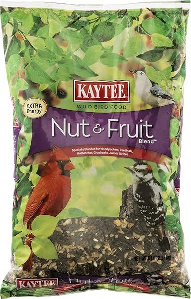 Kaytee Nut & Fruit Blend 5LB: Premium Bird Food for Healthy, Happy Pets