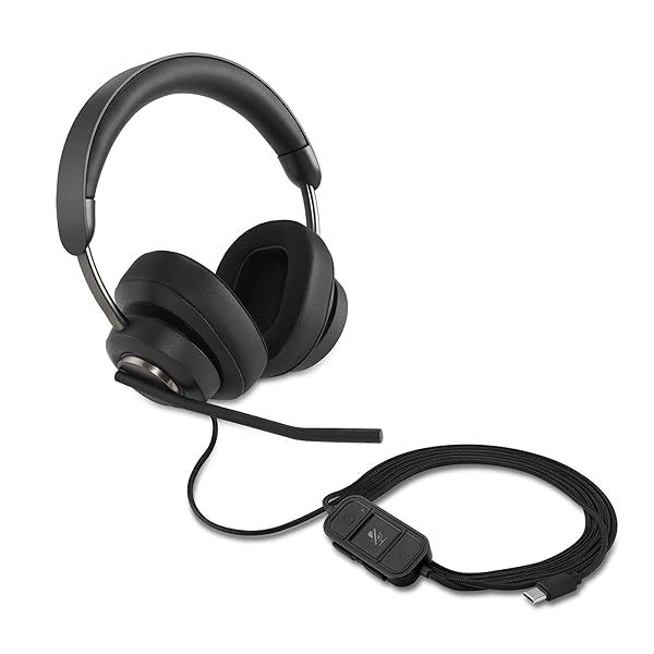 Buy Kensington H2000 USB-C Noise Cancelling Over-Ear Headset - Ultimate Sound Quality & Comfort