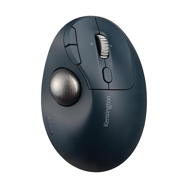 Buy Kensington TB550 Wireless Trackball Mouse - Ergonomic, Rechargeable, Thumb Operated, Black (K72196WW)