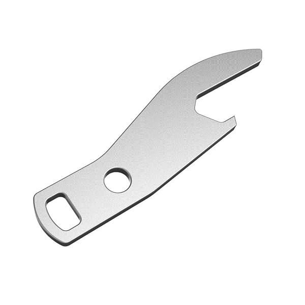 KeySmart Bottle Opener Add-On: Durable Stainless Steel Accessory for KeySmart, Flex & Pro Key Holders