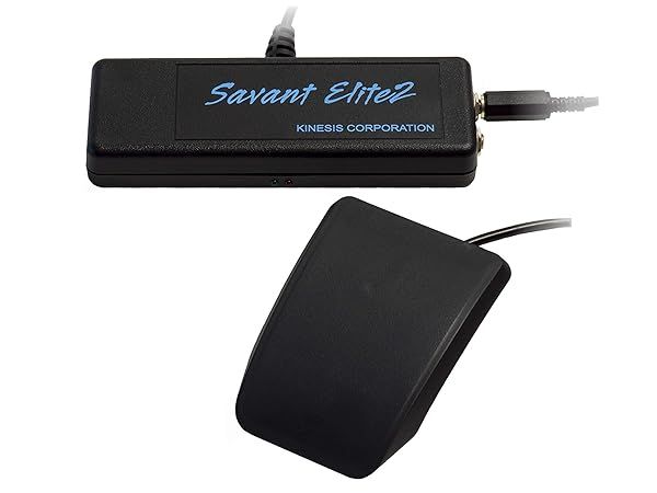 Buy Kinesis Savant Elite2 Programmable USB Foot Switch - 2 Port Control Module & Single Pedal for Enhanced Productivity