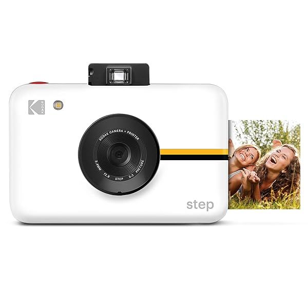 Kodak Step Instant Camera: 10MP, ZINK Technology, Selfie Mode & 6 Picture Modes - Capture Memories in Style!