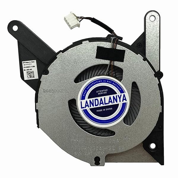 LANDALANYA Replacement Cooling Fan for DELL Latitude 5410 - Integrated Graphics CPU Fan 0HHKD2 DFS5K12304363Q DC5V 0.5A