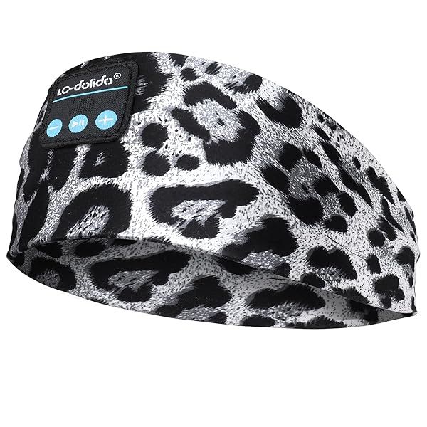 LC-dolida Bluetooth Sleep Headphones: Perfect Thin HD Stereo for Side Sleepers, Yoga & Travel