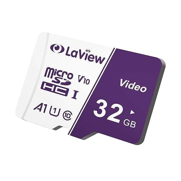 Buy LaView 32GB Micro SD Card - 100MB/s UHS-I, Class 10, Ideal for Cameras, Phones, Tablets & More